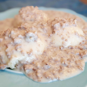 biscuits and gravy